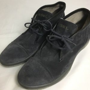 Diesel Sz 13 Mens Chukka Boots Low Black